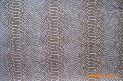 【供應特殊鞋材手袋面料絨布復高光膜高光蛇紋3166】價格,廠家,圖片,復合面料、功能面料,吳鳳燕-