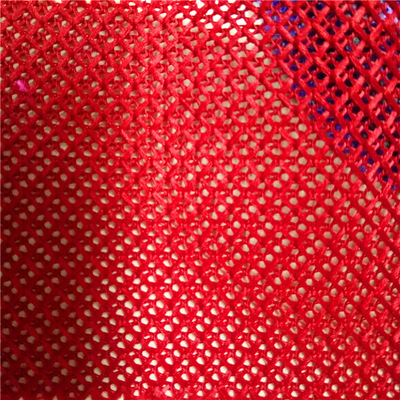 廠家現(xiàn)貨批發(fā) 滌綸網(wǎng)眼布 菱形四孔服裝網(wǎng)布 手袋箱包鞋材面料